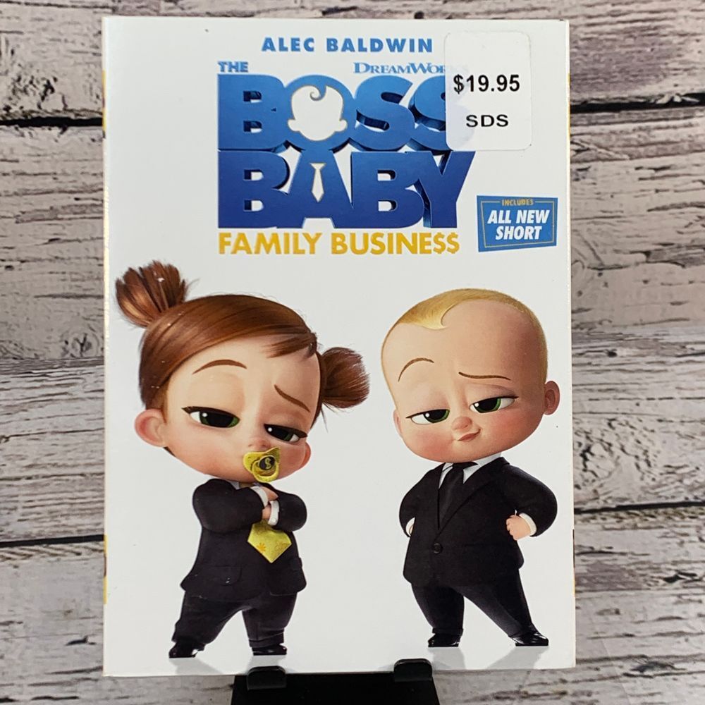 Boss Baby - Family Business [DVD 2021] Movie‎ Animated Film Sealed PG DreamWorks